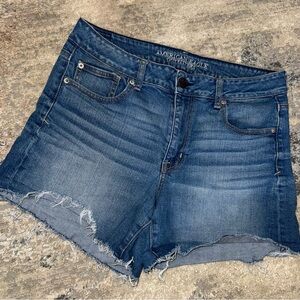 American Eagle Outfitters Women's Blue Denim Shorts size 14